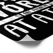 Vrouwen veranderen de wereld grappige dyslexie poster (Hoek)