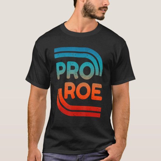 Vrouwen verdedigen Roe V Wade Pro Choice Abortus R T-shirt (Voorkant)