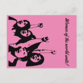 Vrouwen verenigen briefkaart (Voorkant)