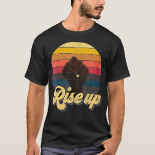 Vrouwen verhevigen zonnesonnevrije protestbetogin t-shirt