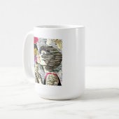 Vrouwen verliefd | Pride Kus Koffiemok (Voorkant links)