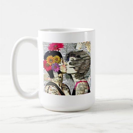 Vrouwen verliefd | Pride Kus Koffiemok (Links)
