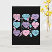 Vrouwen Verloskunde Valentijnsdag Verpleegster Ob  Kaart (Gele Bloem)