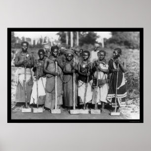 Vrouwen veroordelen Tanganyika 1895 Poster