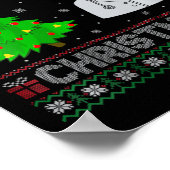 Vrouwen Verpleegkundige Practitioner Xmas Tree Lig Poster (Hoek)