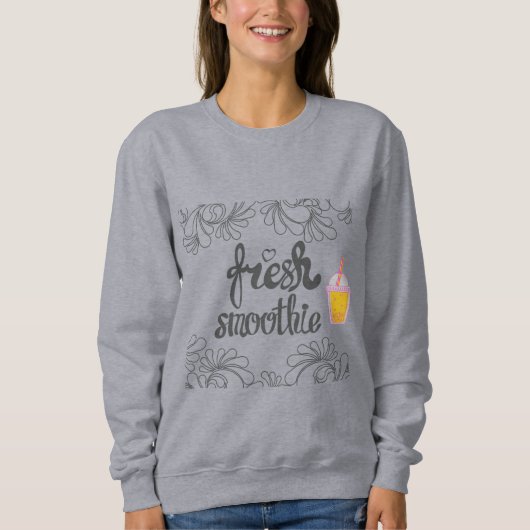 Vrouwen Verse Smoothie Design Ginaodu Trui (Voorkant)