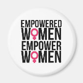 Vrouwen versterken magneet (Voorkant)