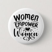 Vrouwen versterken vrouwelijke Button (Voorkant)