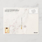 Vrouwen verzamelen gossamer voor jurken briefkaart (Achterkant)