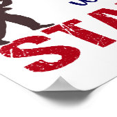 Vrouwen Veteraan hebben geen houding, we hebben no Poster (Hoek)