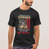 Vrouwen Veteraan, zoals theabags Veteran Day Grap T-shirt (Voorkant)