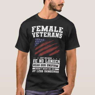 Vrouwen veteranen alleen omdat we onze EU niet lan T-shirt