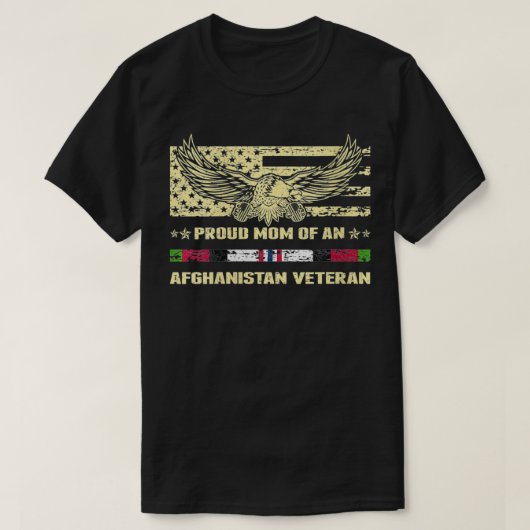 Vrouwen vieren de mam van een Afghaanse veteraan M T-shirt (Design voorkant)