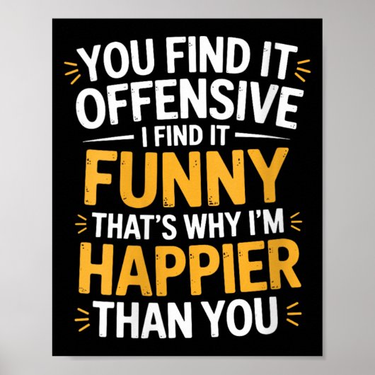 Vrouwen vinden aanstootgevend, ik vind het grappig poster (Voorkant)
