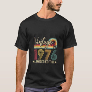 Vrouwen Vintage 1976 47e verjaardagscadeau 47 jaar T-shirt