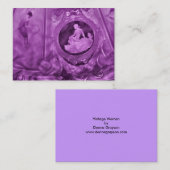  vrouwen visitekaartje (Voorkant / Achterkant)