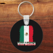 Vrouwen Viva Mexico Vlag Mannen Kinder Boy Mexican Sleutelhanger (Voorkant)