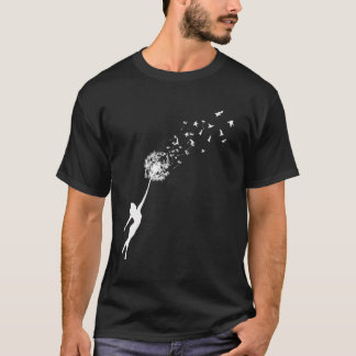Vrouwen Vliegende Dromen Inspirerend Vrouwen T-shirt