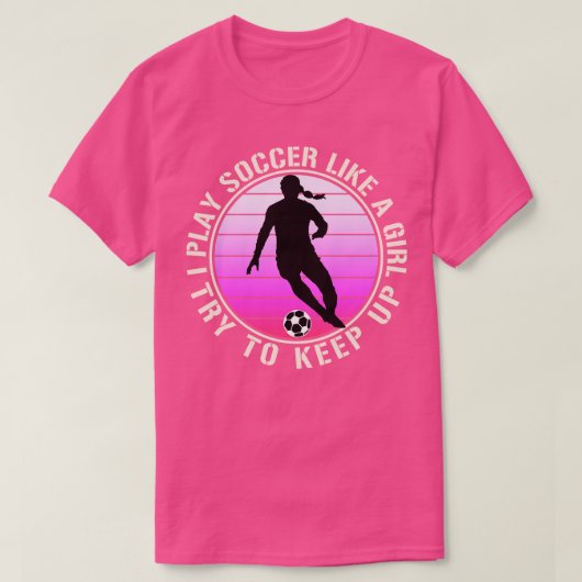 Vrouwen Voetbal T-shirt (Design voorkant)