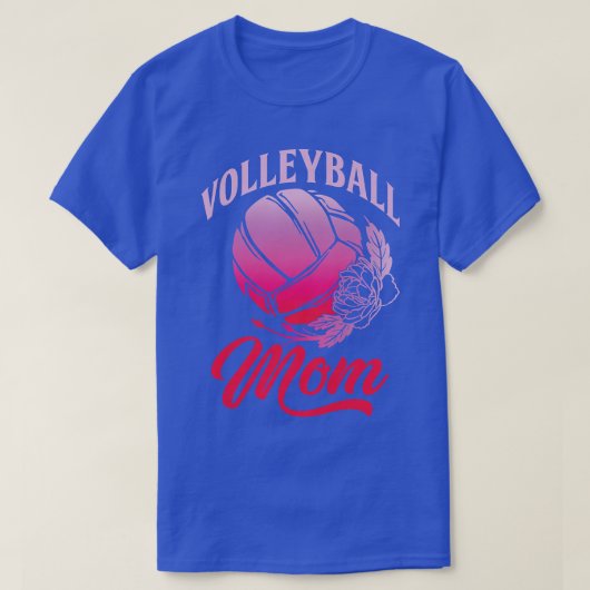 Vrouwen Volleybal mama Beach Volleyball Play T-shirt (Design voorkant)