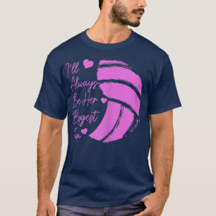Vrouwen Volleybal mama haar grootste volleybal D T-shirt