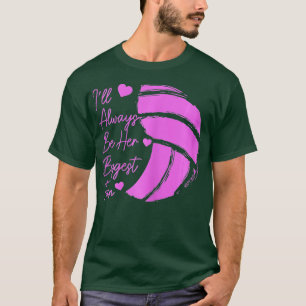 Vrouwen Volleybal mama haar grootste volleybal D T-shirt