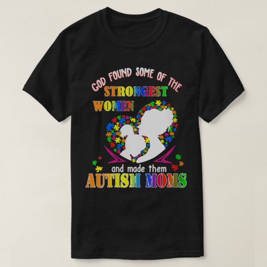 Vrouwen vonden God een aantal van de sterkste vrou T-shirt (Design voorkant)