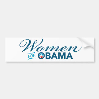Vrouwen voor Barack Obama Bumpersticker