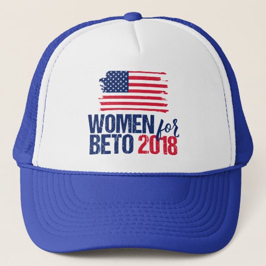 Vrouwen voor Beto 2018 | O'Rourke voor de Senaat Trucker Pet (Voorkant)