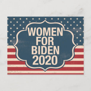 Vrouwen voor Biden 2020 Briefkaart