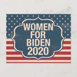Vrouwen voor Biden 2020 Briefkaart