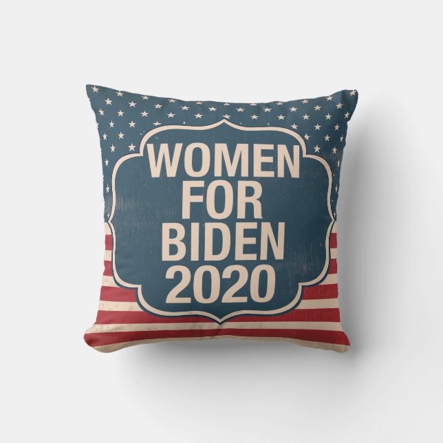 Vrouwen voor Biden 2020 Kussen (Voorkant)