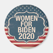 Vrouwen voor Biden 2020 Magneet (Voorkant)