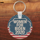 Vrouwen voor Biden 2020 Sleutelhanger (Voorkant)