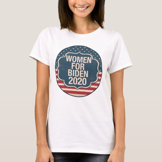Vrouwen voor Biden 2020 T-shirt (Voorkant)