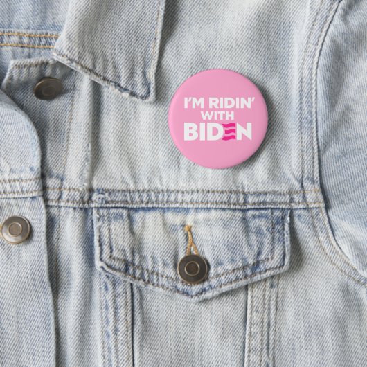 Vrouwen voor Biden 2024 Ronde Button 5,7 Cm (In situ)