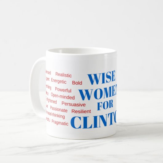 VROUWEN VOOR DE MOK VAN HET AFBEELDING VAN CLINTON (Voorkant links)