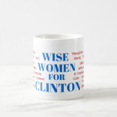 VROUWEN VOOR DE MOK VAN HET AFBEELDING VAN CLINTON (Center)