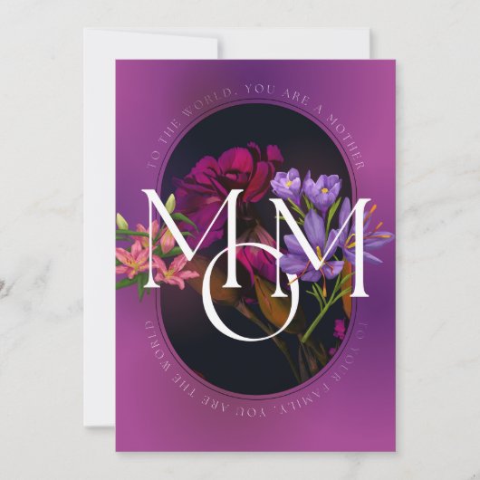 Vrouwen, Voor de Wereld, Moederdag of Verjaardag,  Feestdagenkaart (Voorkant)