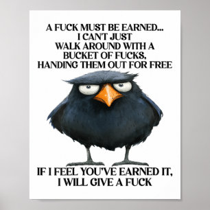 Vrouwen voor een raaf moeten worden verdiend als i poster
