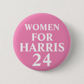 Vrouwen voor Harris Button (Voorkant)