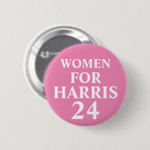 Vrouwen voor Harris Button (Voorkant /achterkant)