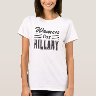 Vrouwen voor Hillary T-shirt