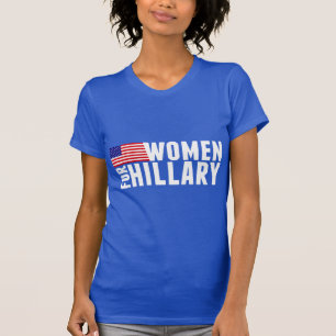 Vrouwen voor Hillary T-shirt