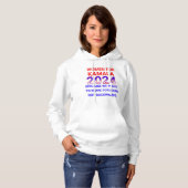 Vrouwen voor Kamala Harris 2024 Verkiezingen Hoodie (Voorkant volledig)