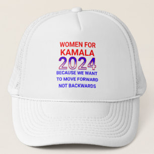 Vrouwen voor Kamala Harris 2024 Verkiezingen Trucker Pet