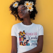 Vrouwen voor Kamala Harris 2024 Verkiezingen Vrouw T-shirt