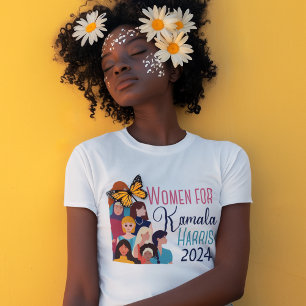 Vrouwen voor Kamala Harris 2024 Verkiezingen Vrouw T-shirt
