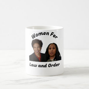 Vrouwen voor Law and Order Fani en Tanya Coffee Mo Koffiemok