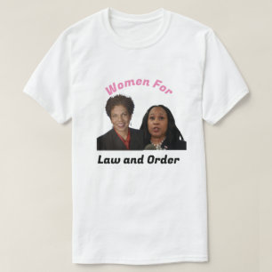 Vrouwen voor Law and Order Fani en Tanya T-Shirt